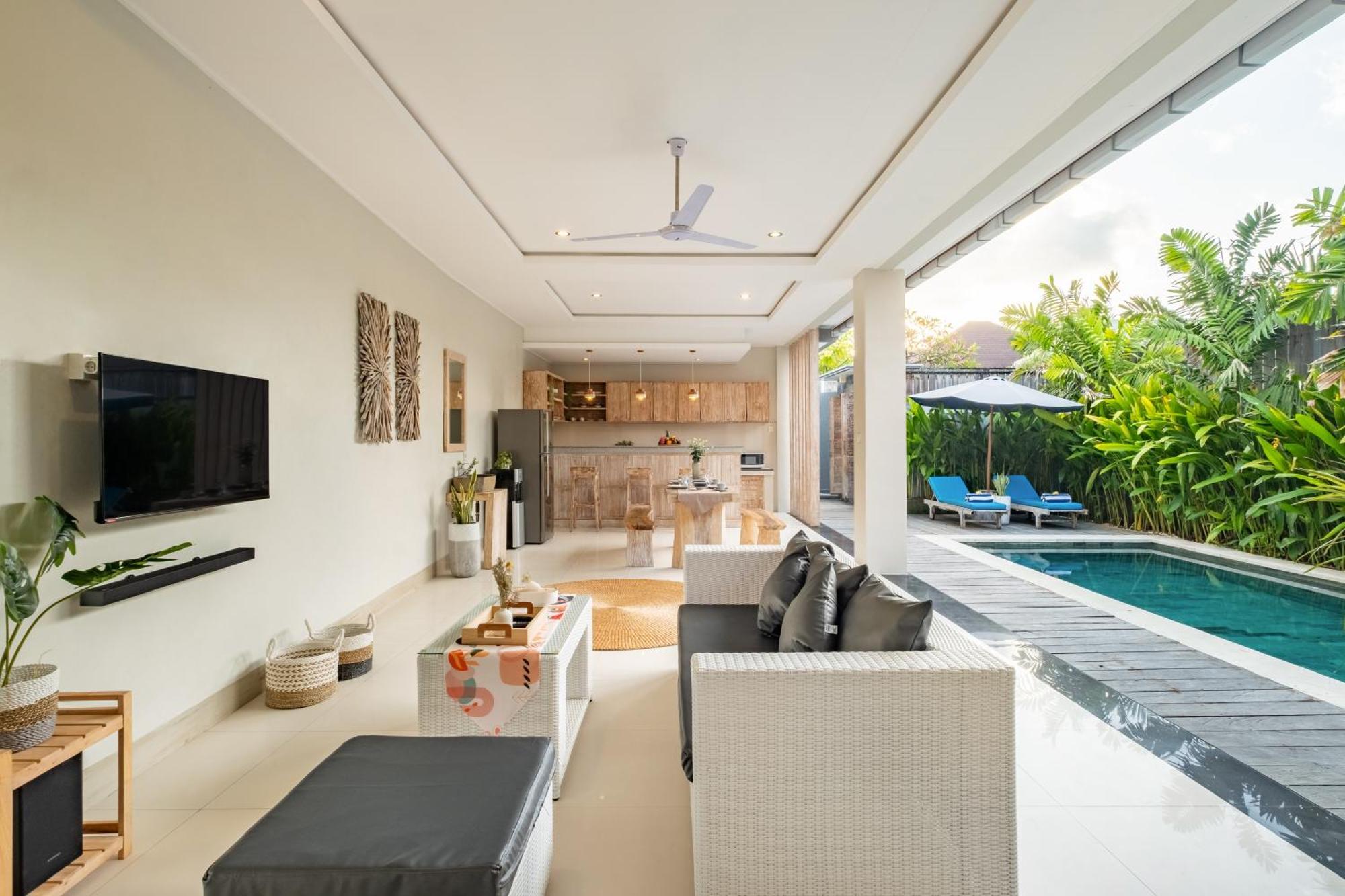 ☆ Villa Larissa ☆ Seminyak 2Br Pool Kuta Petitenget Luaran gambar